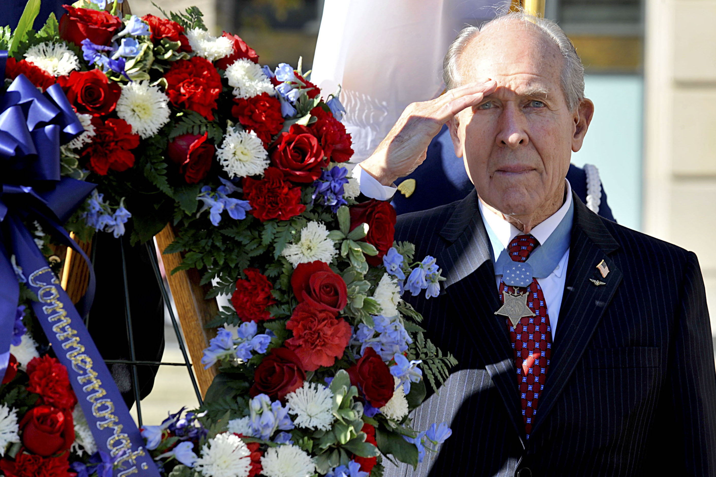 92 Year Old Korean War Hero Hudner Will See Destroyer Named After Him 
