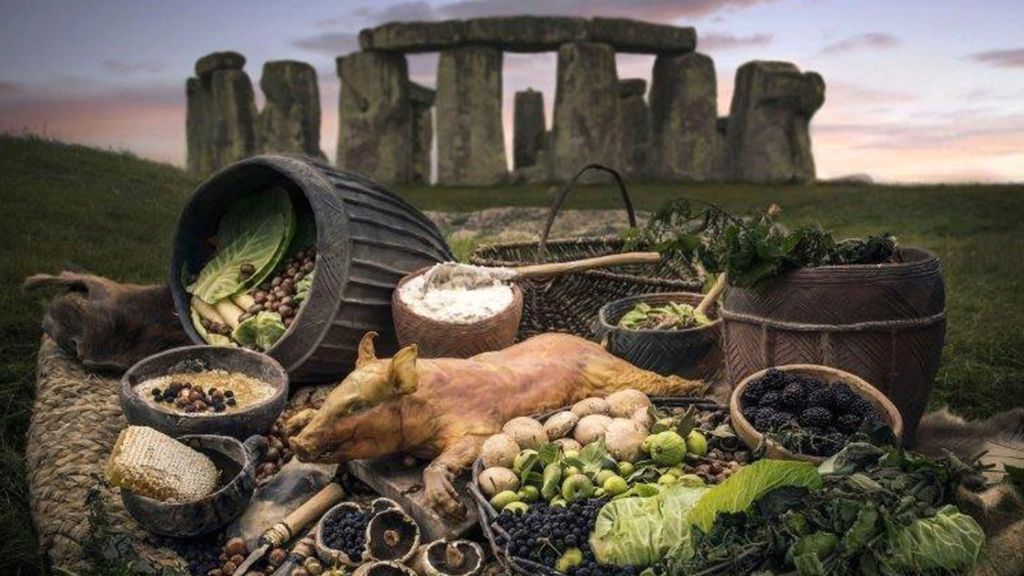 Stonehenge Builders ate Scottish Food RallyPoint