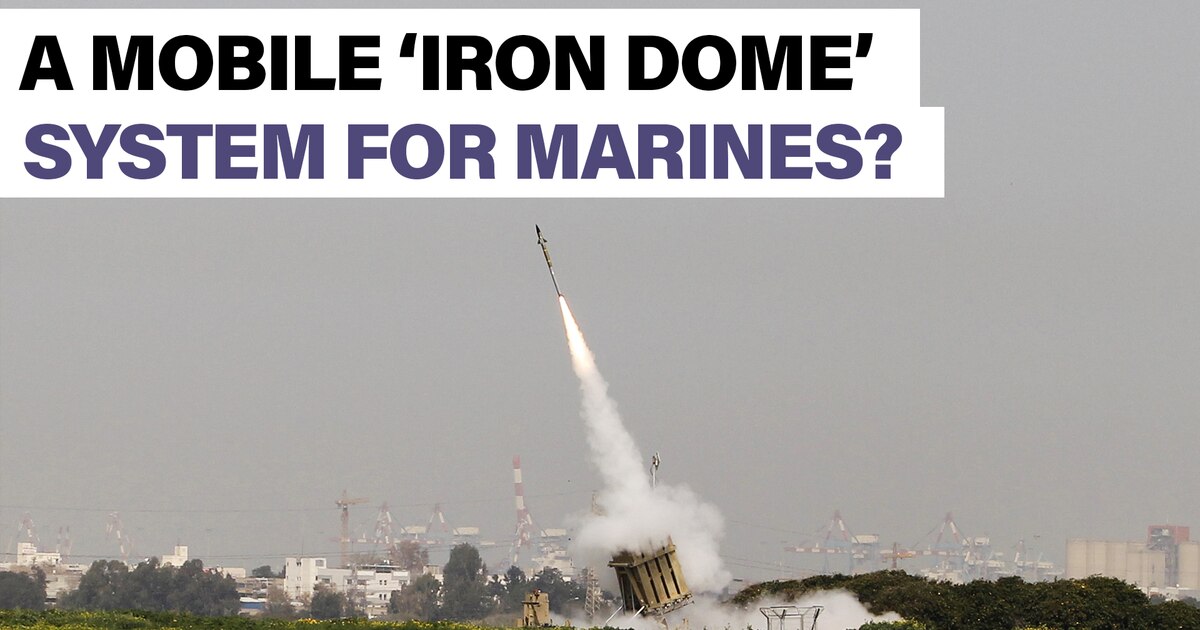 Upclose look at Modern Day Marine the SkyHunter air defense system RallyPoint