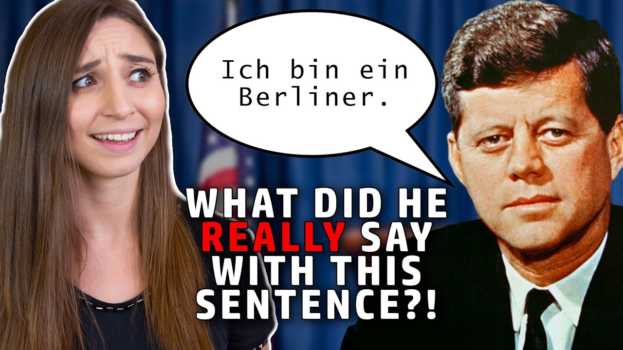 The TRUTH about JFK's "Ich bin ein Berliner" speech Feli from Germany