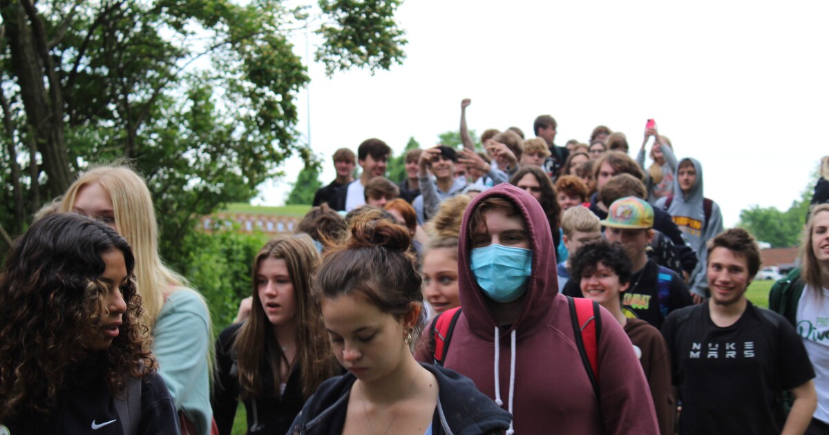 'Diversity isn't political' Turpin High School students walkout on
