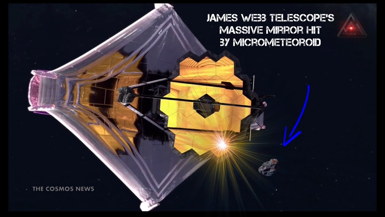 Tiny Meteorite Hits 10 Billion James b Space Telescopes Massive
