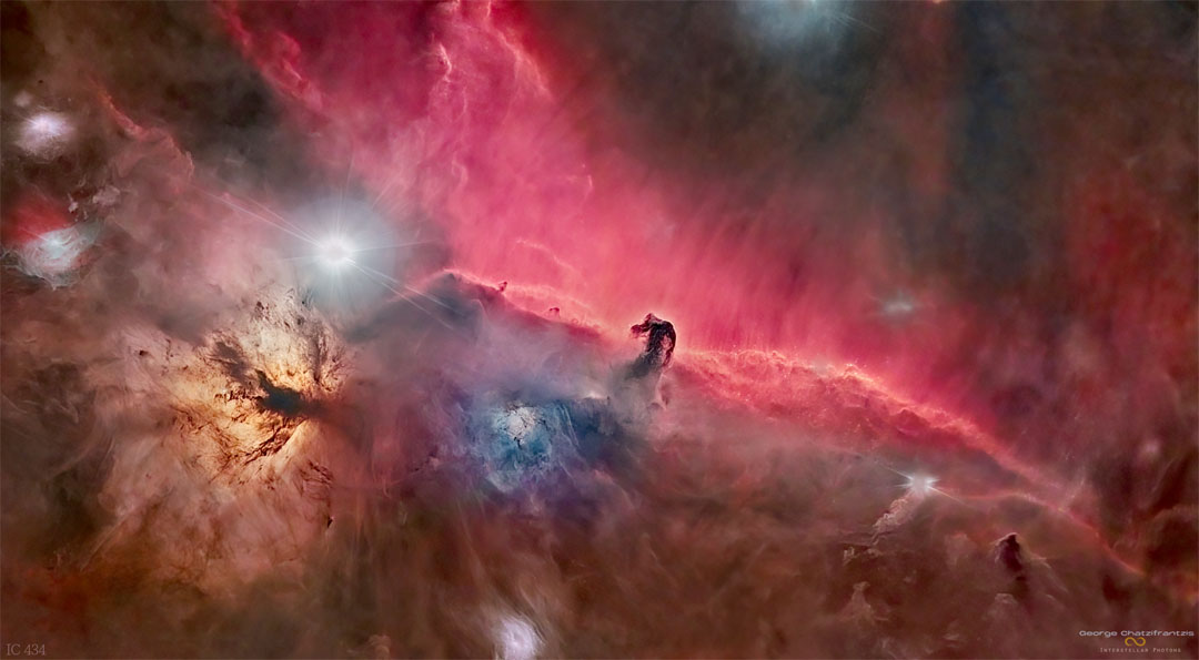 APOD 2022 August 29 The Horsehead Nebula Region Without Stars 