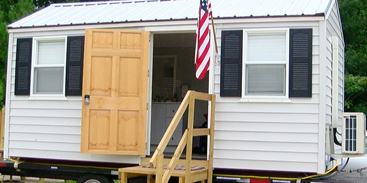 Work continues on 40 tiny homes for homeless veterans in Myrtle Beach