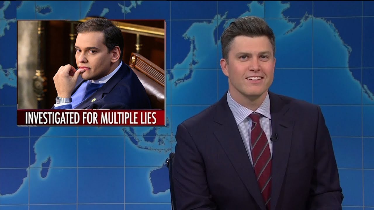 SNL Weekend Update Brutal ROASTING Santos that he allegedly LIED