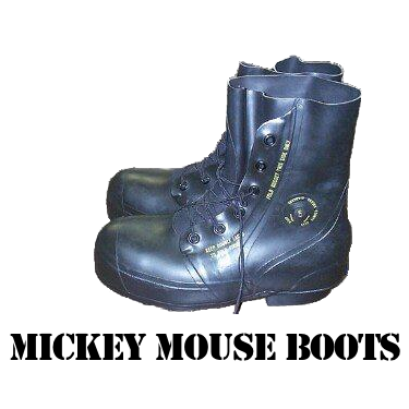 used mickey mouse boots