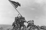 Lo res fea photo lost hero iwo jima flag raising 15 inch ap4502230206