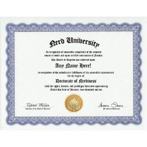 Nerd degree