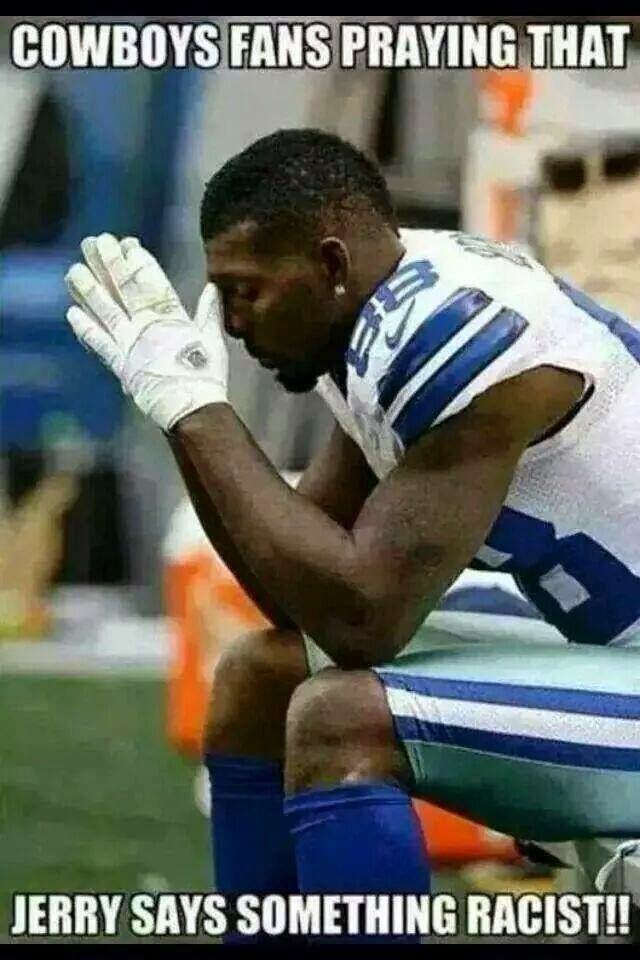 Cowboys owner jerry jones racist