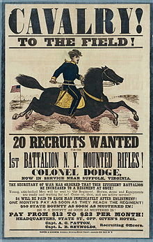 220px recruiting poster new york mounted rifles 1