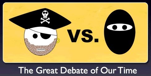 Pirates vs ninjas