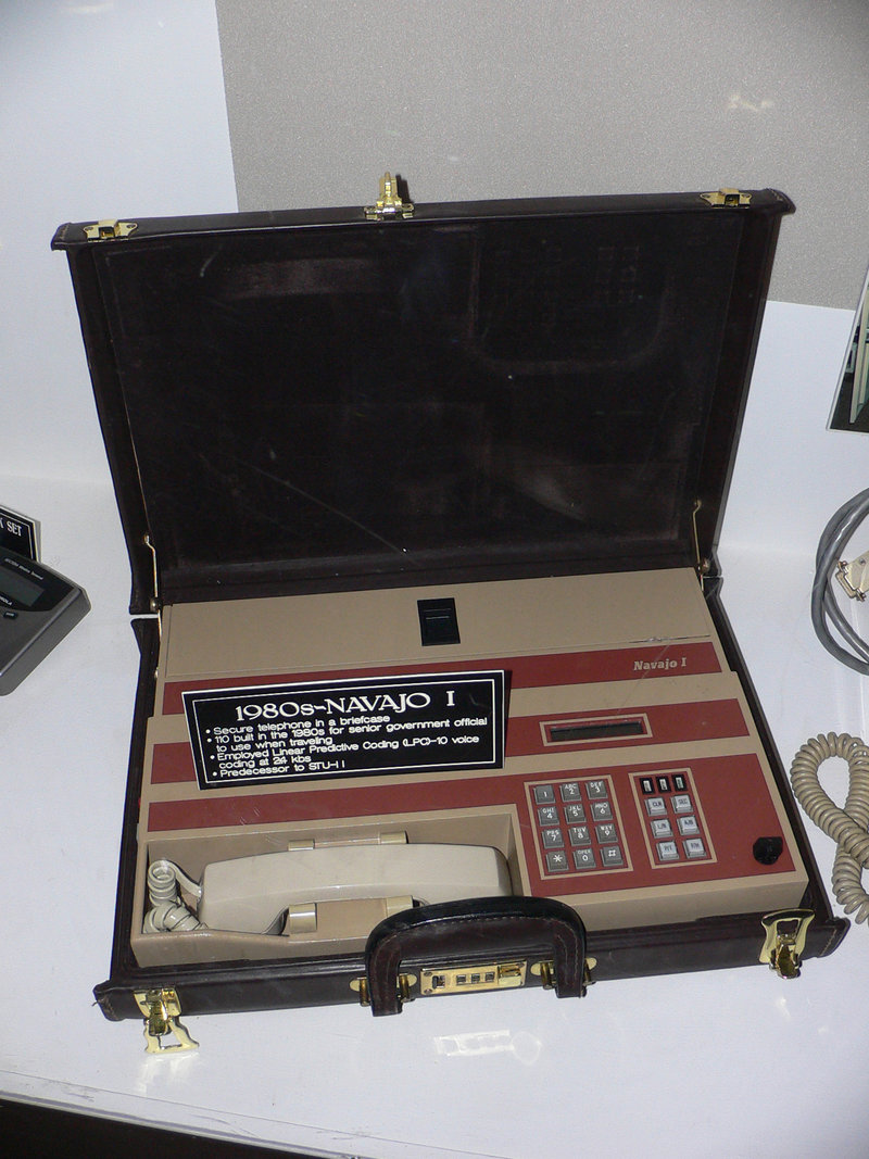 Navajo i secure telephone briefcase 1