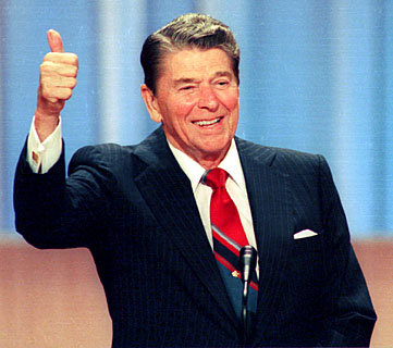Reagan 1thumbs up