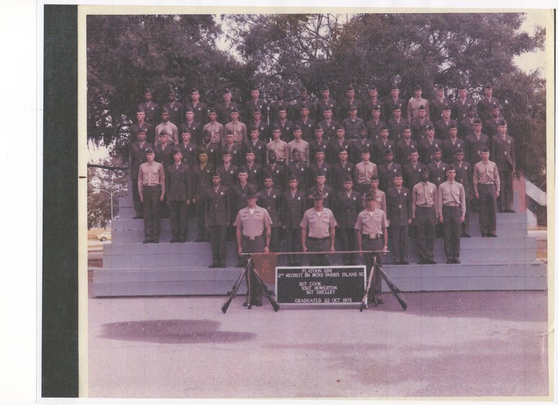 Mcrd parris island plt. 286 25july75 22oct75 %282%29