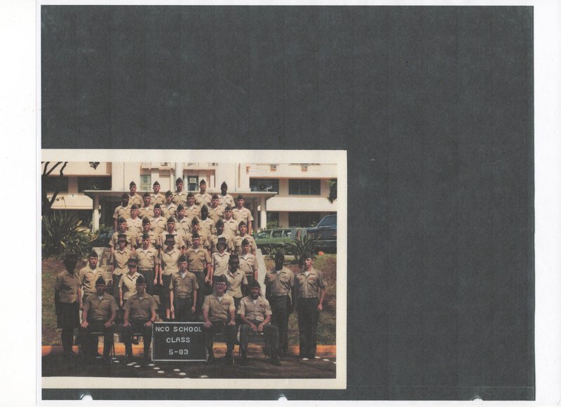 Marine corps n.c.o school camp smith hawaii