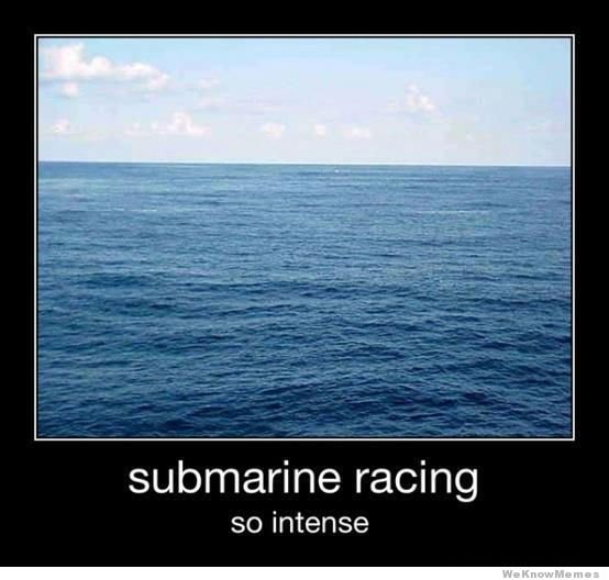 Submarine racing