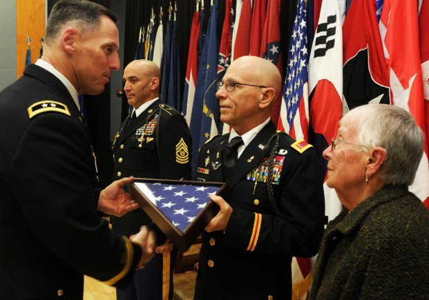 Last known continuously serving draftee retires after 42 years of service