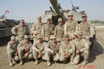 The two tank crews from hhc 1 156 i went out with them on combat missions