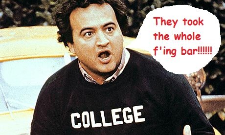 John belushi animal house bar