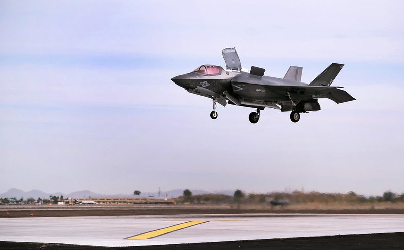 F 35 vertical takeoff