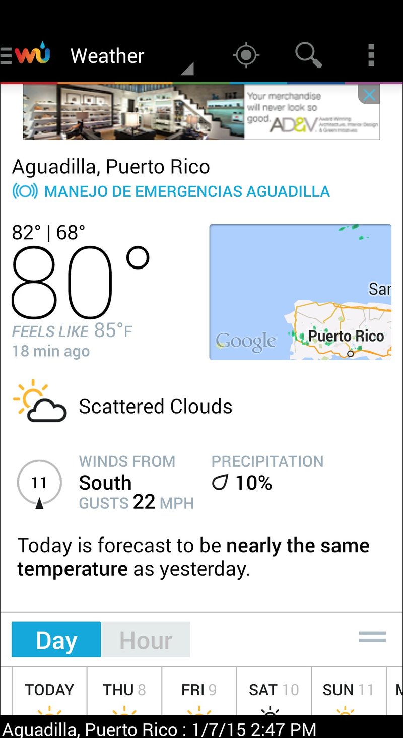 Aguadilla pr weather