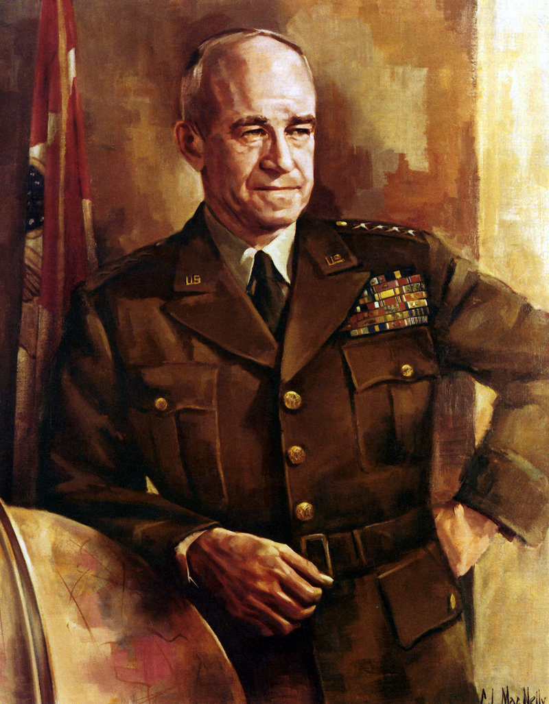 Omar bradley portrait