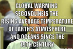 Dwight schrute meme generator global warming secondlineis the rising average temperature of earth s atmosphere and oceans since the 19th century 6261e2