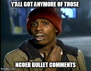 Ncoer comments