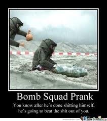 Bomb prank