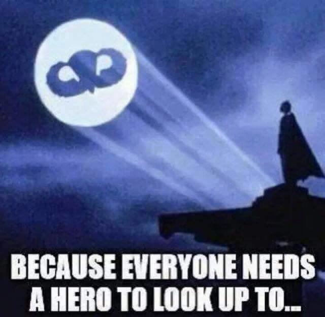 Airborne hero batman