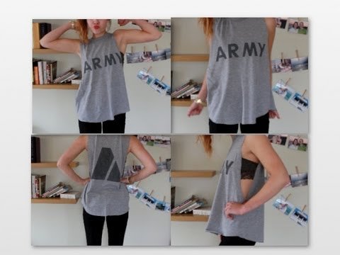 Muscle Shirts made from PT Shirts, why 
