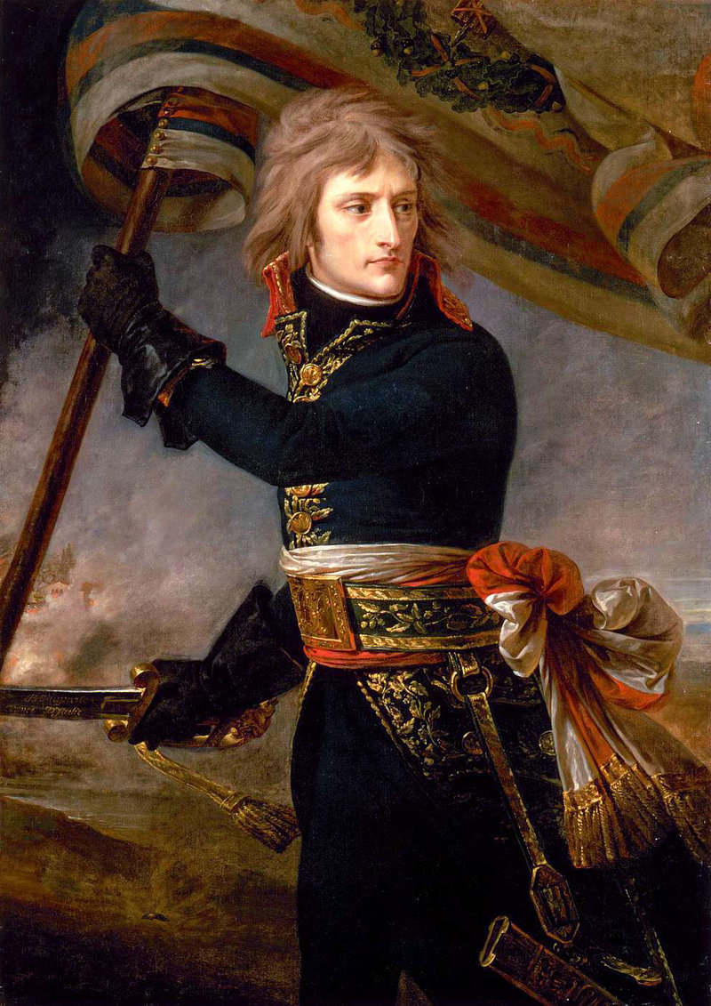 1801 antoine jean gros   bonaparte on the bridge at arcole