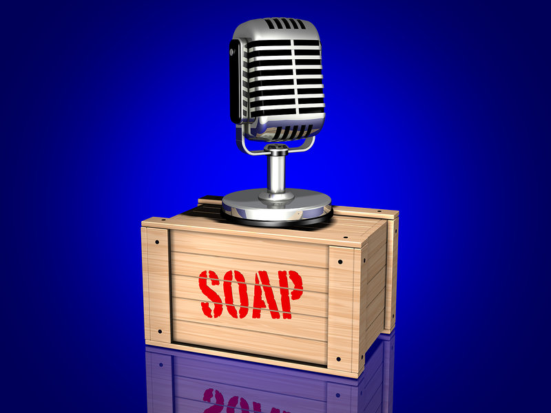 A soapbox