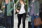 Celebs army jackets anoraks