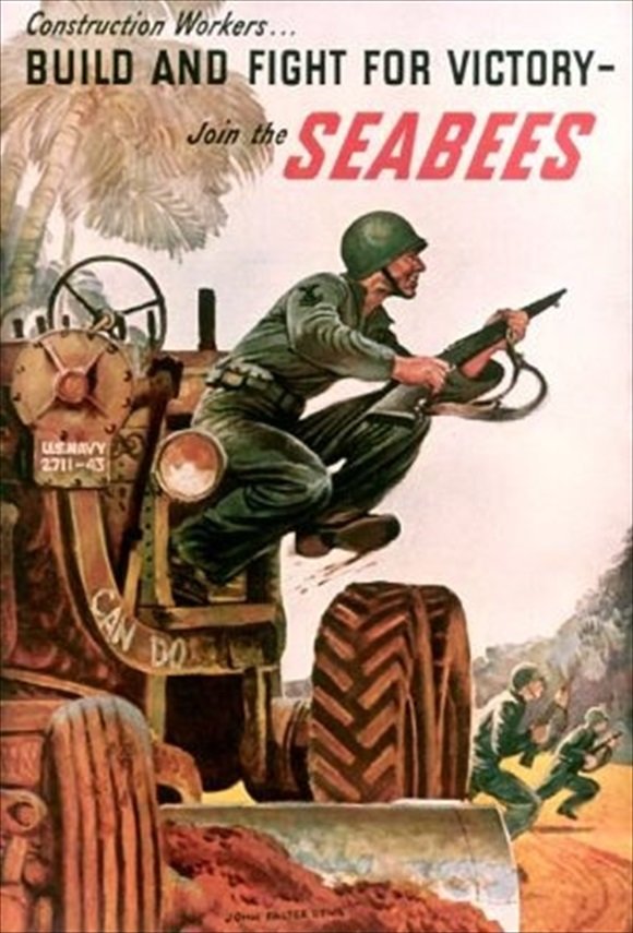 U.s. seabees poster 580x855