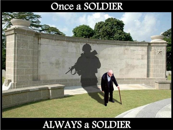 Once a soldier always a soldier1